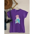 thumbnail image 3 of Manga Girl W Kimono T-Shirt Women -Image by Shutterstock, Female 4X-Large, 3 of 4
