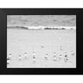 thumbnail image 2 of Bill Carson Photography 18x15 Black Modern Framed Museum Art Print Titled - The Coastline Flock, 2 of 5