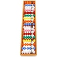 thumbnail image 3 of Shisuyan Math Abacus Traditional Chinese Abacus Math Learning Tool Counting Tool Abacus Vintage Arithmetic Abacus Students Math Learning 17-column Abacus, 3 of 8