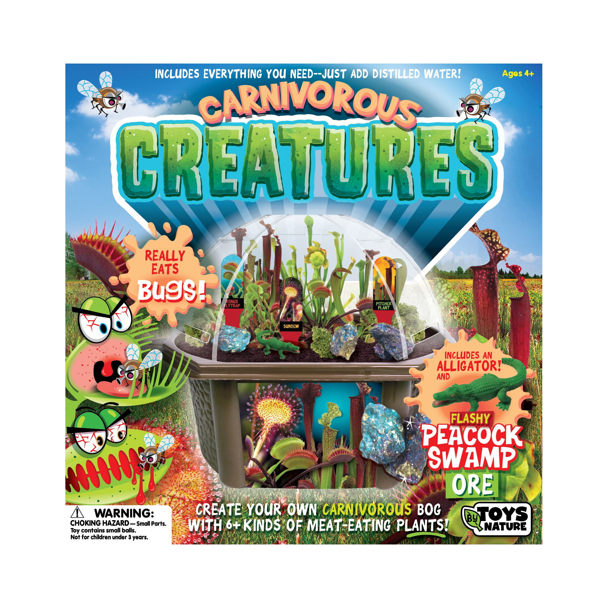 Details about   Edu Science Carnivorous Creations Insect Eating Plants Science Kit Sealed! 