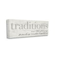 thumbnail image 3 of Stupell Industries Traditions are Stories Families Write Together Rustic Sign,24 x 10, Design by Daphne Polselli, 3 of 7