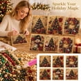 thumbnail image 2 of DIY Christmas Pearl Diamond Painting Art Kit with Frame, Festive Pearl Beads Art Craft for Home Wall Decor, Gemstone Diamond Dots Set for Indoor Holiday Decoration (ElkC), 2 of 7