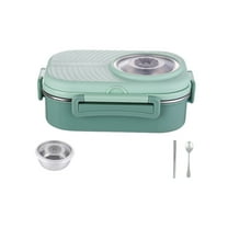 Stainless Steel Lunch Box, Ongmies Stainless Steel Lunch Box - Insulated Food Storage Container, Reusable Lunch Bag for Work, Picnic & Beach,