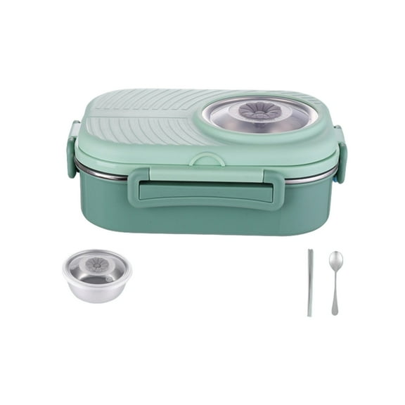 Stainless Steel Lunch Box - Insulated Food Container For School And Work, Reusable Lunch Bag For Beach Picnics With Secure Closure