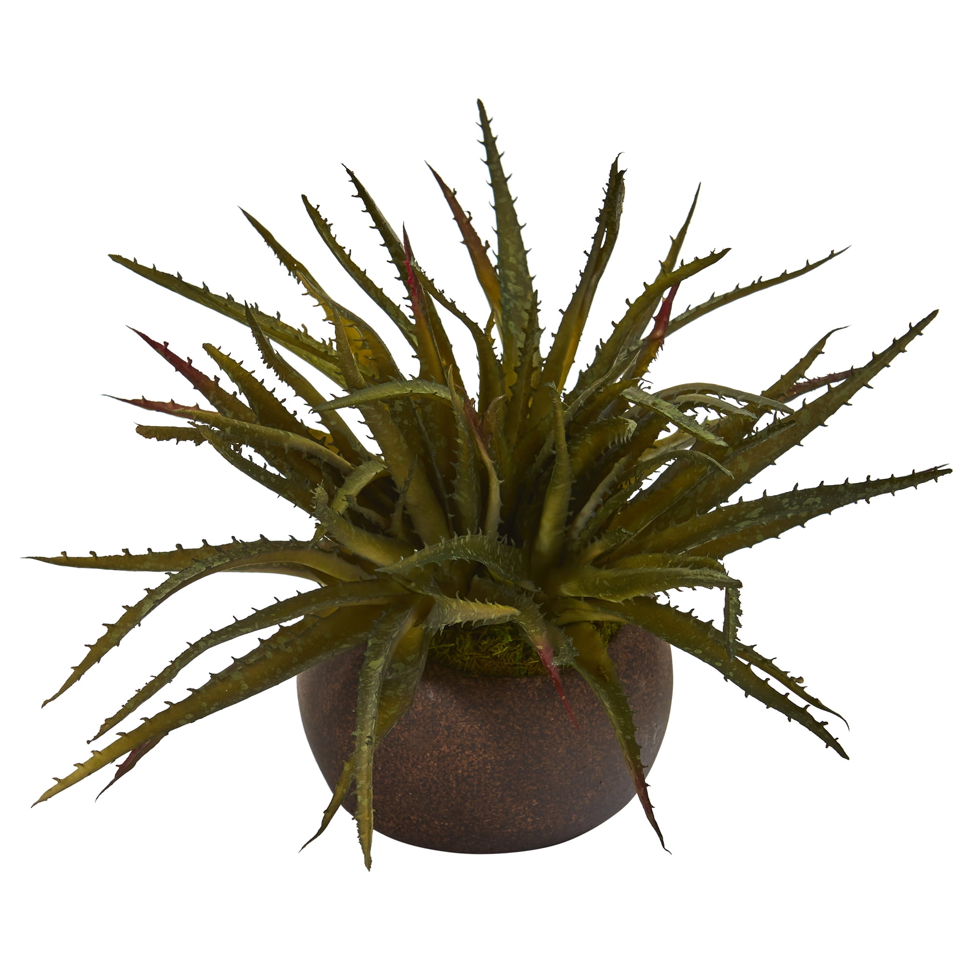 Nearly Natural 13inch Aloe Succulent Artificial Plant in