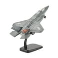 thumbnail image 3 of Modelo de Avión de SU35 a Escala 1/100 Fundido a Presión, Colección de Recuerdo, Decoración Del Hogar, Modelo de Avión de Juguete para , gris SM SunniMix Avión fundido a presión, 3 of 8