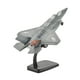 thumbnail image 3 of Modelo de avión de combate SU35 a escala 1/100 con base y decoración de mesa. gris, 3 of 9