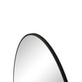 thumbnail image 3 of 36" Round Wall Mirror, Black Metal Framed Circle Mirror for Bathroom & Living Room, Oversized Vanity Mirror with Rust-Resistant Frame, Modern Dressing Mirror for Bedroom Decor, Large Home Wall Decor, 3 of 7