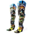 thumbnail image 2 of Cape Robbin Kelsey-21 Blue Multi Block Heel Over The Knee Western Fashion Boots (Blue Multi, 8), 2 of 5
