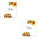 thumbnail image 3 of Ounissouiy Planta de acuarela, flores de girasol, impresiones de letras, núcleo impermeable, coleccionables, pasillo, sala de estar, flor Relájate Flor 2piezas, 3 of 6