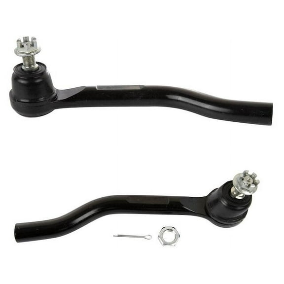 Front Outer Tie Rod End Set 2 Piece - Compatible with 2018 - 2022 Honda Accord 2019 2020 2021