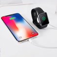 thumbnail image 3 of Portable 2 In 1 Wireless Charger For Iwatch Series 1/2/3/4 Usb Charger Cable, 3 of 5