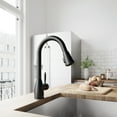 thumbnail image 6 of VIGO Graham Single Handle Pull-Down Sprayer Kitchen Faucet in Matte Black, 6 of 11