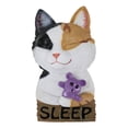 thumbnail image 4 of Whimsical Crazy For Cats Feline Kitty Calico Cat Sleep Door Or Wall Hanging Sign, 4 of 9