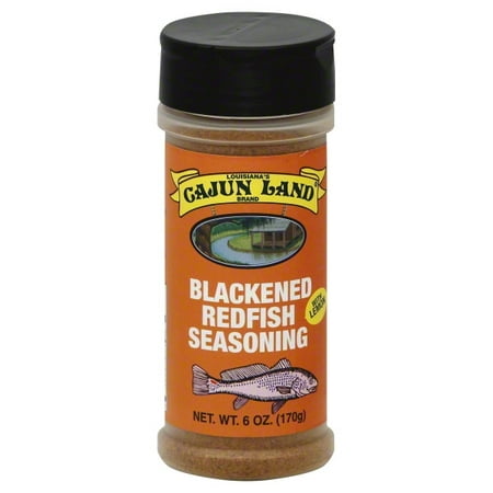 Cajun Land Seasoning Blackened Redfish with Lemon (Best Fish To Blacken)