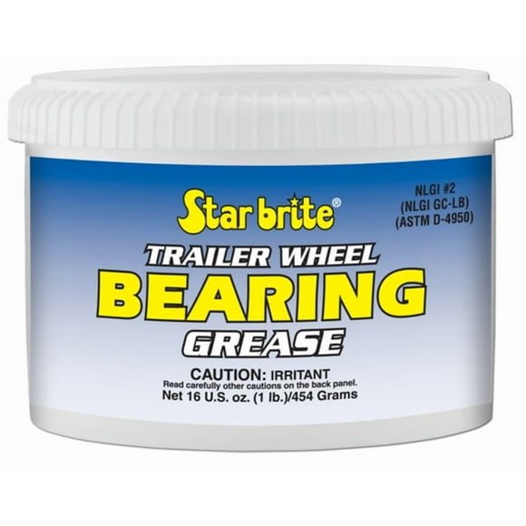 Star Brite Multi Purpose Grease 026016 Wheel Bearing Grease; Protects From Salt Water/Salt Air/Atmospheric Chemicals; Single; 1 Pound Can; With US Label