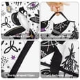 thumbnail image 6 of Black Halloween Witchcraft Elements Toddler Nap Mats for Kids Preschool,50"x20" Sleeping Mat Bag or Kids,Toddler Sleeping Bag,Toddler Nap Mat or Daycare, 6 of 6