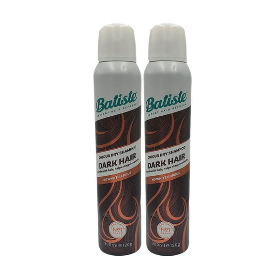 Batiste Instant Hair refresh Dry Shampoo Dark Hair, 4.23 oz -  2 Pack
