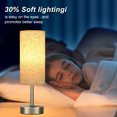Touch Table Lamps for Bedroom Nightstand Bedside Lamps with USB C+A Charging Ports, 3 Way