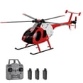 thumbnail image 2 of Helicópero de control remoto, 2.4g 4ch uav 1:28 Altura fija helicópero de control remoto de control remoto sin barra sin barra rtf con localizaciónica Óptica 3 - rojo, 2 of 7