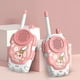 thumbnail image 2 of Walkie-talkies recargables para niños, paquete de 2, portátiles, para acampar al aire libre, juegos, cumpleaños, Navidad, regalos para niños y niñas., 2 of 7