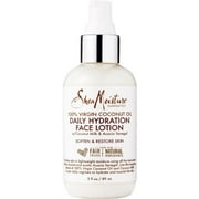 Shea Moisture 100% Virgin Coconut Oil Daily Hydration Face Lotion 3 oz (Pack of 6)