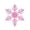Pink, variant on LED Snowflake Wall Lights,12 Pack Glowing Snowflake Decor,Peel and Stick Wall Window Ceiling Christmas Lights for Winter Decor