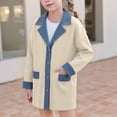 thumbnail image 5 of Zecgelong Stylish Two Tone Denim Outerwear For Girls Casual Warm Jacket With Comfortable Fit, 5 of 6