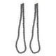 thumbnail image 3 of Cadena de cuentas, 2 piezas de cuentas redondas negras, cadena de cuentas redondas, pulsera elástica con cuentas, durabilidad mejorada, 3 of 8