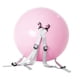 thumbnail image 3 of Pelota auxiliar de salto mortal, ligera, antideslizante, con retorno automático. Rosa, 3 of 9