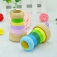 thumbnail image 2 of Raindrops Kaleidoscope for Children Wood Multi 1Set Logical Thinking Development Playtime, 2 of 8