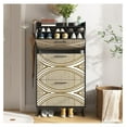 Shoe for Entryway,Slim Hidden Shoe Storage with 3
