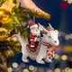 thumbnail image 4 of Decoración Del Festival de Santa Claus y El Dragón Blanco, Acrílico 2D, Decoración Del Hogar, Colgante Plano, 4 of 6