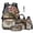 American Flag Fish, variant on Binienty 5 Piece Backpack Set Boys Truck Backpack and Lunch Bag Water Bottle Holder Elementary Middle School Boys Bookbag 17" Insulated Lunch Box Black Pencil Case Back to School Gifts for Students
