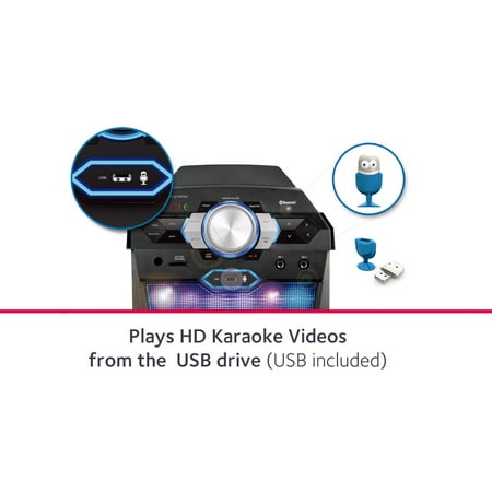 Singing Machine - VIBE HD Digital Karaoke System - Black