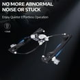 thumbnail image 4 of MOCA AUTOPARTS Front Right Power Window Regulator w/ Motor Fit for 2010-2012 Chevrolet Cruze, 4 of 10