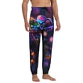 thumbnail image 4 of Kdxio Glowing Chameleon Fantasy Art Pattern Joggers,Sweatpants for Men with Pockets-3X-Large, 4 of 5