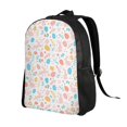 thumbnail image 2 of Gaeub Happy Easter Print Unisex Backpacks, College Bookbag,Daypack with Padded 15" Laptop Sleeve,for School, Work, and Travel, 2 of 8