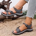 thumbnail image 4 of Dakaela Womens Hiking Sport Sandals Beach Vacation Camping Orthopedic Casual Walking Shoes with Adjustable Straps and Arch Support Size 7.5, 4 of 8