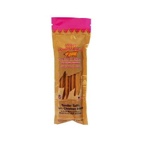 Jones Natural Chews Tender Chicken Taffy Dog Treat Multi-Colored