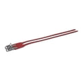 thumbnail image 2 of Leather Dobule PedalToe Straps Red, 2 of 2