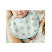 Neat Solutions 3 Pack Boy Print & Solid Infant Milk Bibs