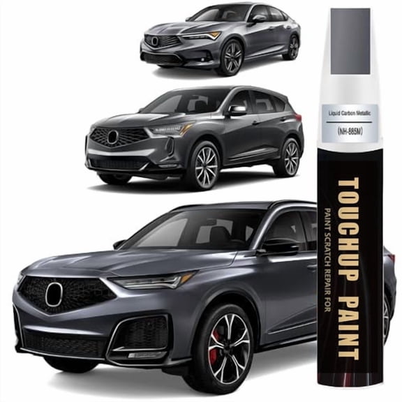 NH-885M Liquid Carbon Metallic Touch Up Paint Compatible with Acura Exact Match Touch Up Paint Car Scratch Repair