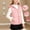 Pink, variant on Kids Solid Zip Hooded Warm Sleeveless Vest Casual Outer Top Jacket For Boys Girls Navy 5-6 Years