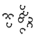 thumbnail image 4 of 2x10 Uds Cable de bicicleta de carretera C-Clips hebillas guías de manguera de carcasa negro , 2 piezas, 4 of 8