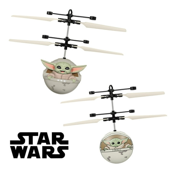 Star Wars 2-Pack UFO Ball & Flying Figure Helicopter - Baby Yoda