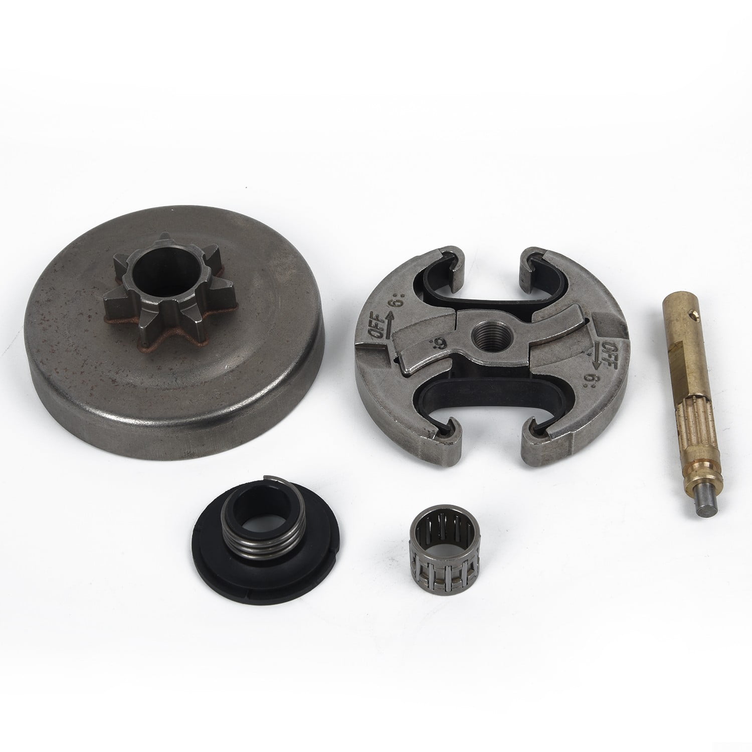 .325" 7T Clutch Drum Oil Pump Worm Gear Kit For Husqvarna 340 345 350 445 450 .325" 7T Clutch Drum Oil Pump Worm Gear Kit For Husqvarna 340 345 350 445 450
