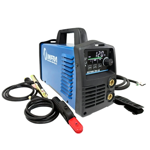 Soldadora Inversora Infra Arctron 200 Lcd 127/220V 30-200amp