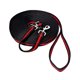 thumbnail image 3 of Cuerda de plomo para caballos, rienda práctica para cuerda, cuerda para cuerda, fijación rápida del cabestro Rojo y negro, 3 of 8