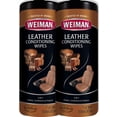 thumbnail image 1 of Toallitas de cuero Weiman Clean Condition con protección UV, paquete de 2, 1 of 6